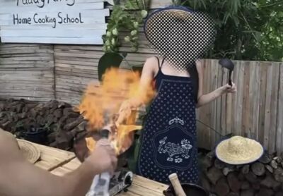 威士忌倒明火轟然一聲!女博主探店被燒傷 控訴餐廳拖欠賠償