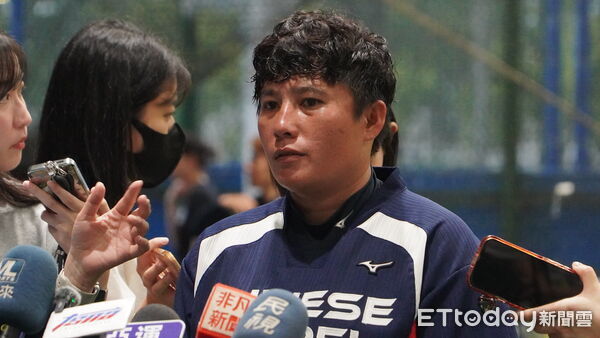 ▲亞運中華女壘代表隊重砲手林鳳珍。（圖／記者呂佳賢攝）