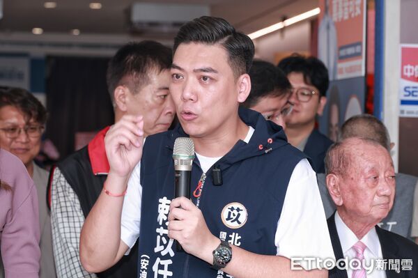 ▲國民黨台北市議員參選人賴苡任。（圖／記者周宸亘攝）