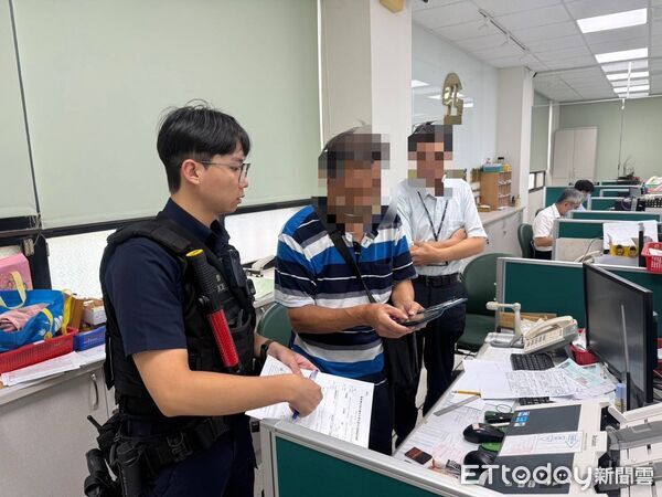 ▲交友軟體認識網友遭誘投資，金城警銀聯手攔阻16萬元。（圖／金門縣警察局金城分局提供）
