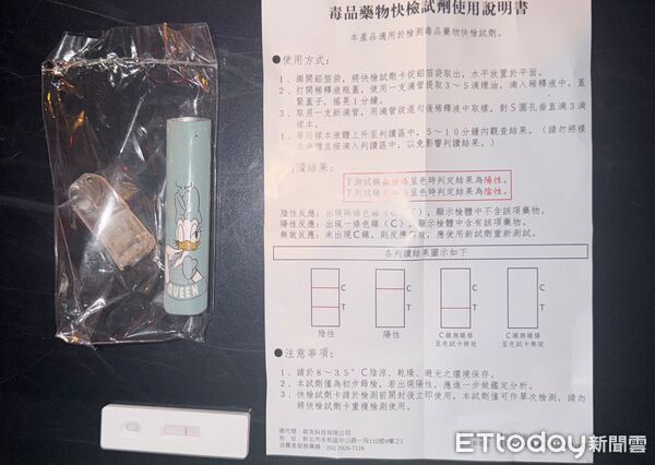 ▲車燈故障上路,所長深夜巡邏鷹眼查獲毒駕。(圖/記者高堂堯翻攝)
