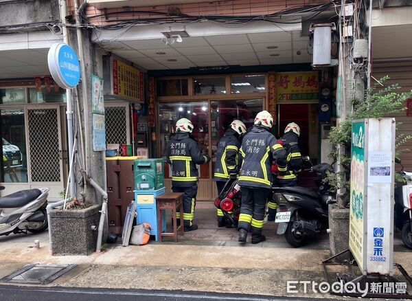 ▲▼金門縣山外新市里發生一起住宅火警。（圖／金門縣消防局提供）