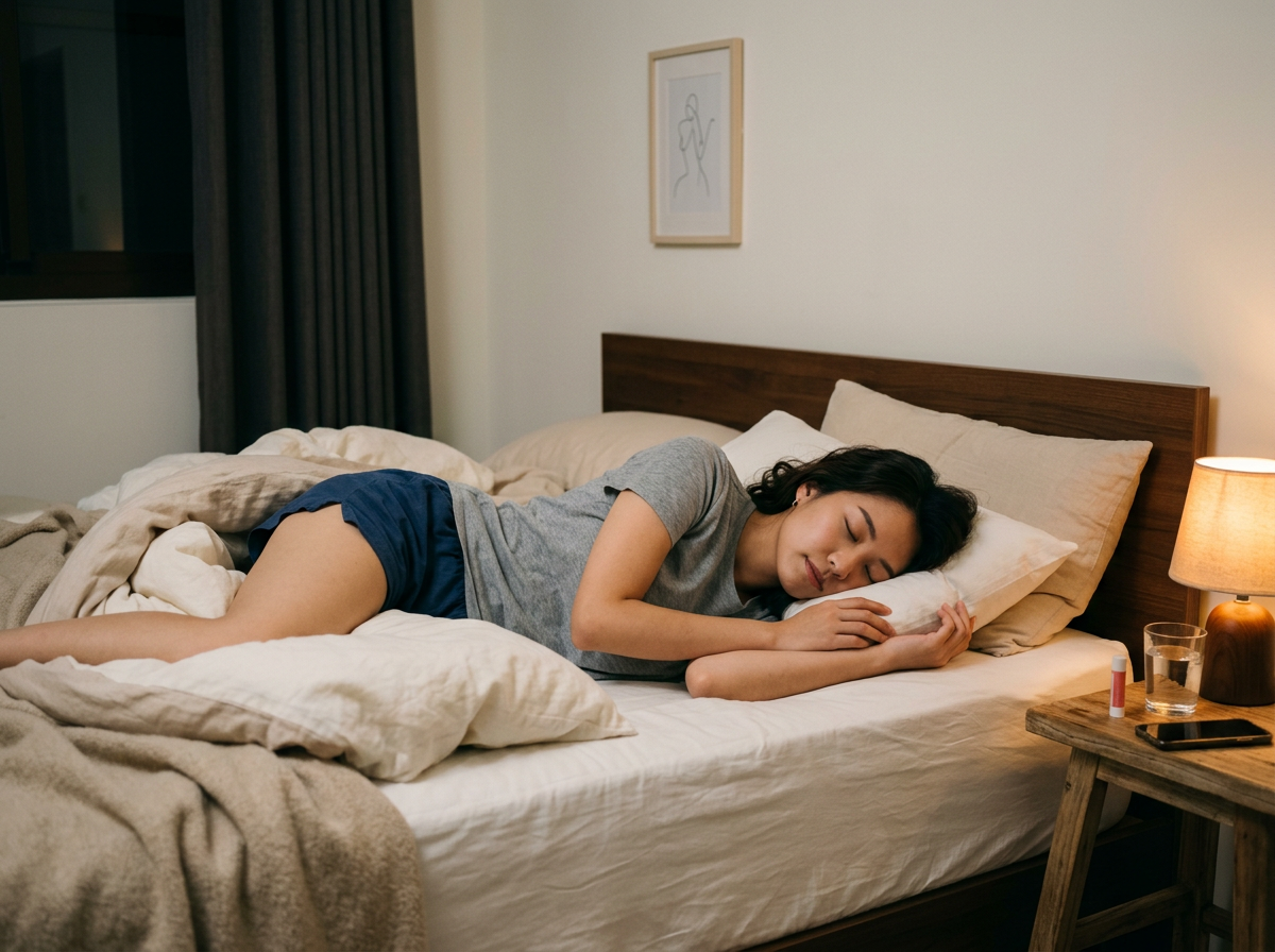 ▲▼睡眠減重             。（圖／）（AI協作圖／記者曾怡嘉製作，經編輯審核）