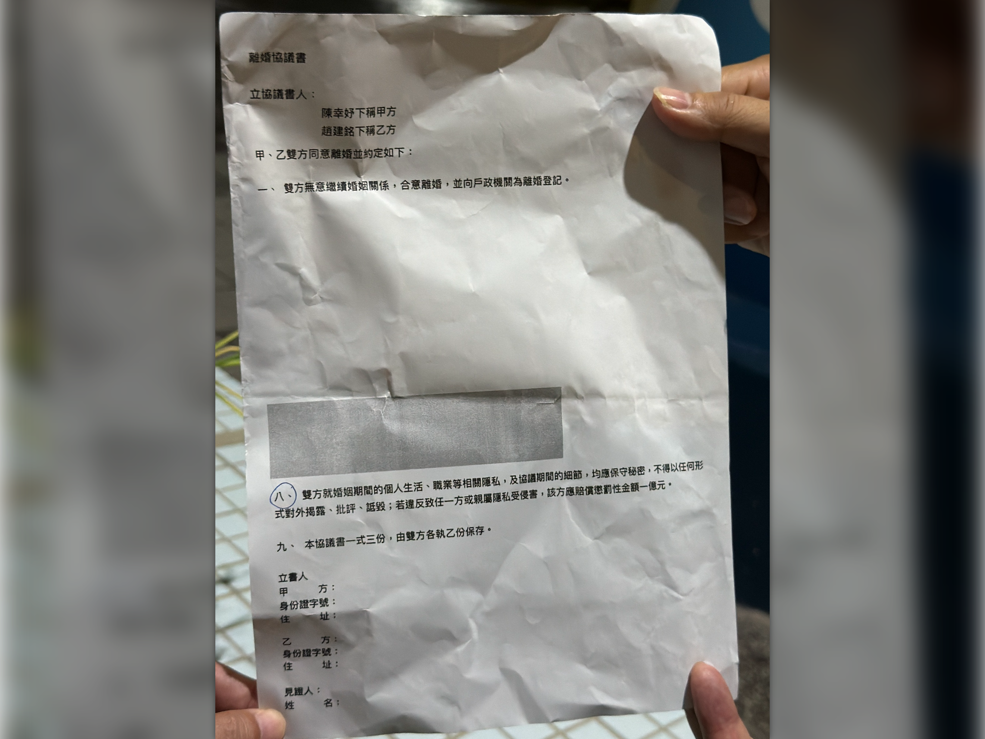 趙建銘曝離婚保密協議 女律師看1關鍵傻了：陳幸妤怎會嫁給這腦X