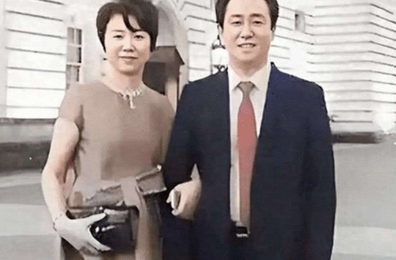 ▲許家印與前妻丁玉梅。（圖／翻攝微博）