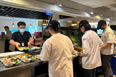 中國信託3度獲北市衛生局餐飲衛生「優等」 重視食安、打造最佳員工福利