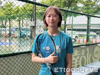江旻育首叩亞運左手切球被看好衝金 晴天娃娃刺青有意義