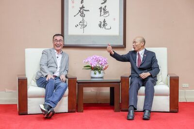 老友密會！韓國瑜讚李四川：真金不怕火煉　肯定做牛做馬為新北拚