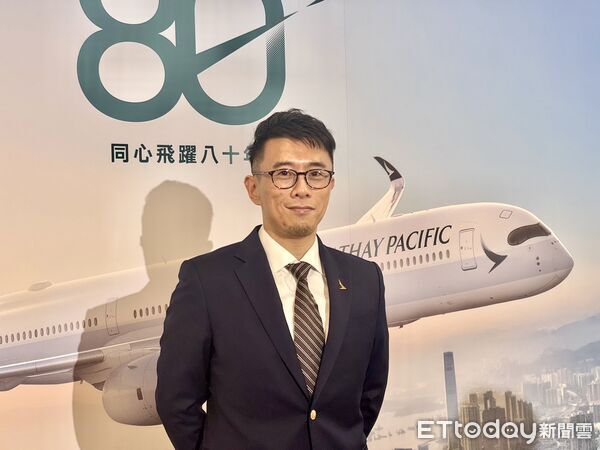 ▲▼國泰航空台灣暨韓國區總經理冼蔚宗。（圖／記者周湘芸攝）