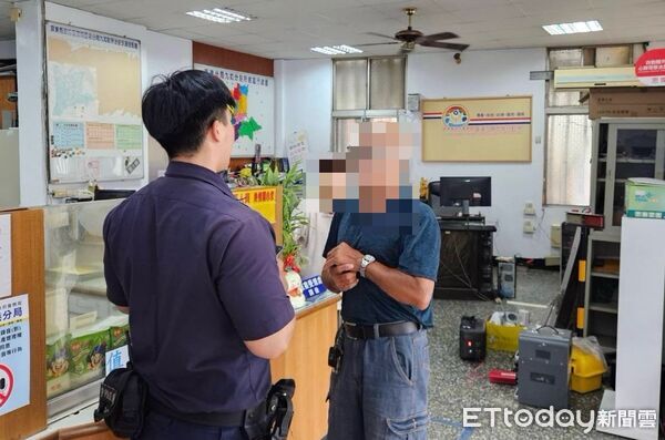 ▲里港警方找到陳姓婦人。（圖／記者陳崑福翻攝）