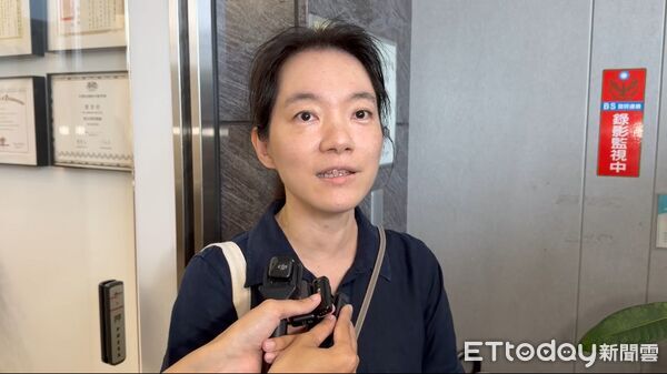 ▲陳幸妤受訪。（圖／記者林東良攝）