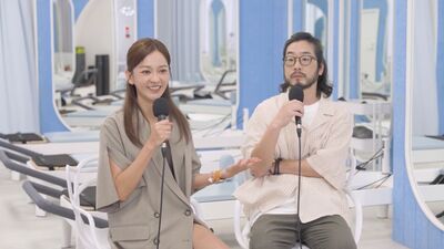 陳意涵笑虧老公像「樹懶」！夫妻暗自較量　許富翔練皮拉提斯驚呼：超硬