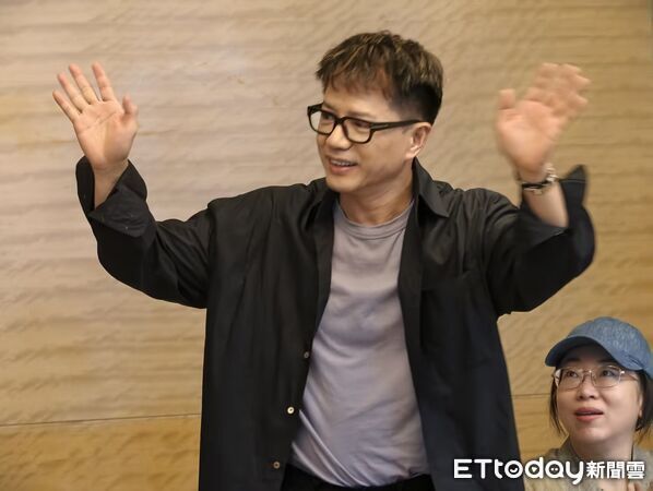 ▲▼ 大陸知名演員段奕宏、台灣電影人            。（圖／記者任以芳攝）