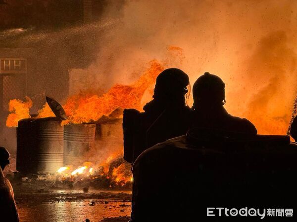 ▲▼台南安南區大爆炸。(圖/記者林東良翻攝)