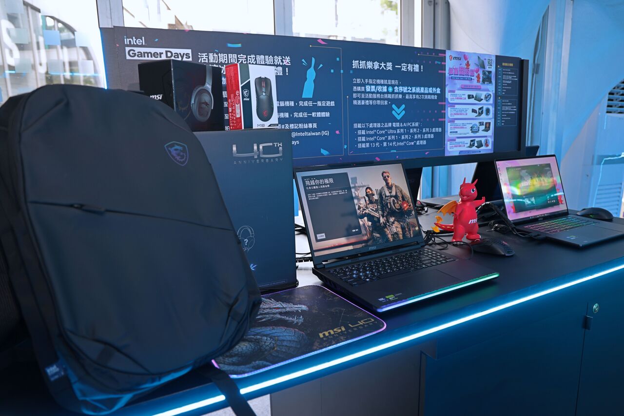 ▲▼      MSI,Intel Gamer Day       。（圖／記者蘇晟彥攝）