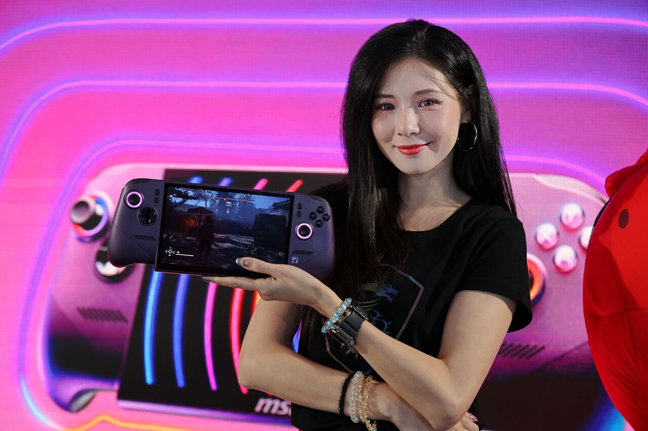 ▲▼     MSI,微星        。（圖／記者蘇晟彥攝）