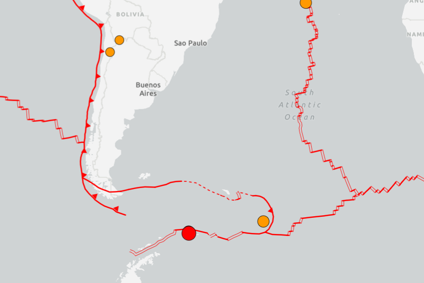 快訊／南極洲附近海域規模6.2地震 深度僅10km
