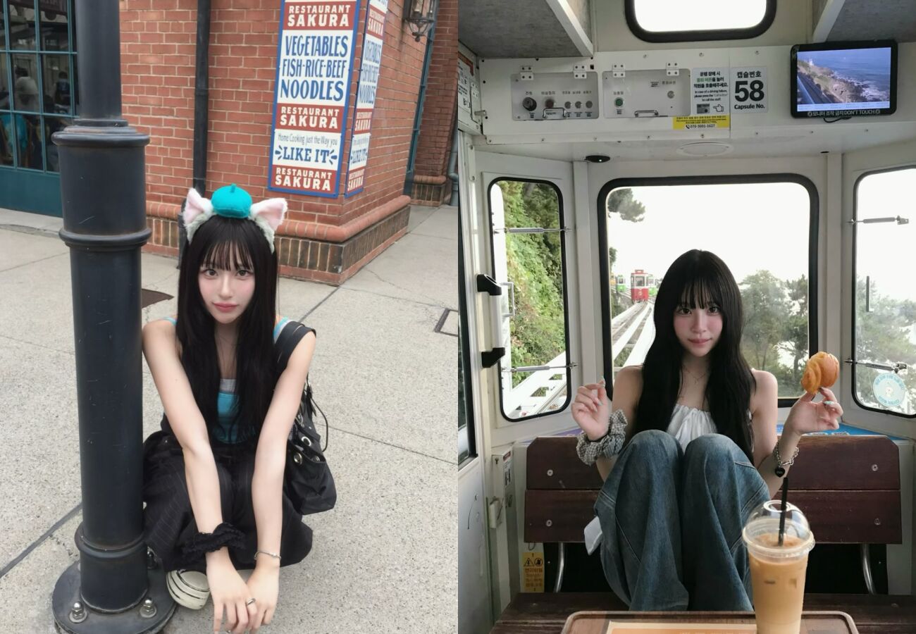 ▲▼日本混血女網紅鈴。(圖/翻攝X、Instagram)