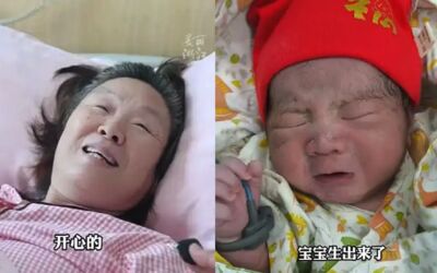 62歲懷孕!陸超高齡產婦生下3千公克男嬰