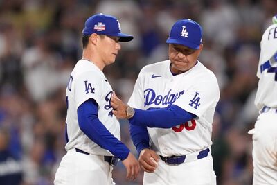 山本由伸6.1局9K勝投飛了!大谷翔平3度上壘 道奇再見安4連勝