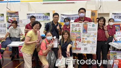 健康操搭防災闖關！　國際獅子會攜手南消一大守護民眾健康