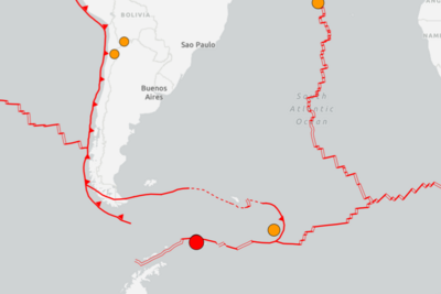 快訊／南極洲附近海域規模6.2地震　深度僅10km