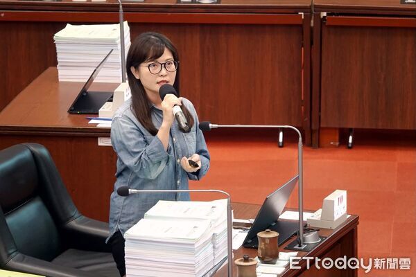 ▲國民黨高雄市議員陳美雅。（圖／記者許宥孺翻攝）