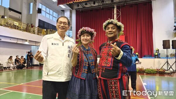 ▲立委蘇清泉參加獅子鄉運動會暨聯合小米收穫祭。(圖/圖/蘇清泉辦公室提供)