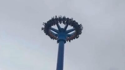 高空倒掛25分鐘!遊樂設施卡死「園方不會修」 2少女各獲賠876萬