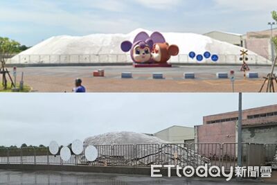 暴雨狂下「布袋鹽山溶解」　官方回應：雨季後評估是否修補