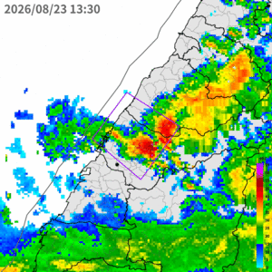 快訊/國家警報響 大雷雨轟2縣市