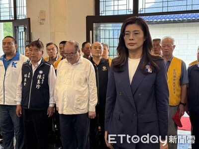 鄭麗文赴金門紀念823戰役　籲全黨團結迎戰年底選舉