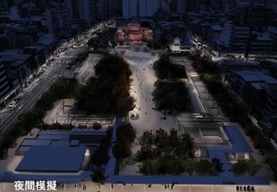 艋舺公園大改造！增設鏡面水池、地景式噴泉　拚10月開放