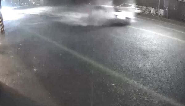 ▲受低壓帶及西南風影響，台南市23日豪雨不斷，安南區多處道路及巷弄傳出積淹水。（翻攝自安南尚青行動聯盟，下同）