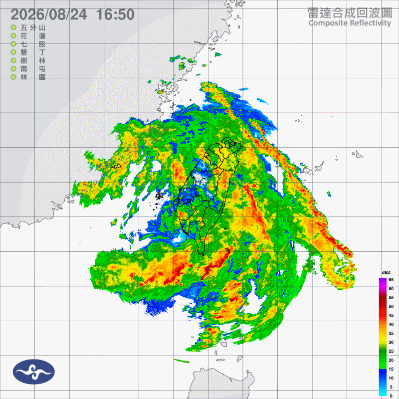 LIVE／南高屏、花蓮炸超大豪雨 沙德爾周四逼近！氣象署最新說明