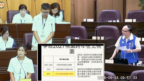 ▲桃園2027跨年辦A16引熱議