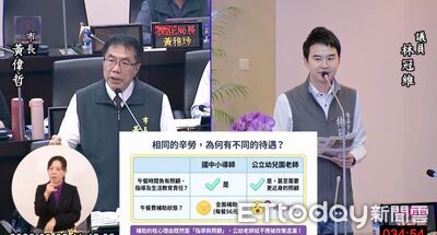 台南免費午餐公幼教師竟被排除　林冠維請命：待遇不該有落差
