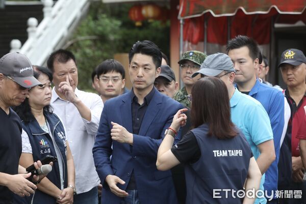 ▲▼ 台北市長蔣萬安。北市文山區指南宮凌霄寶殿火災         。（圖／記者劉耿豪攝）