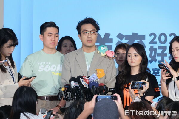 ▲▼ 洋流好物暨沈伯洋競選辦公室發言人公布記者會    。（圖／記者徐文彬攝）