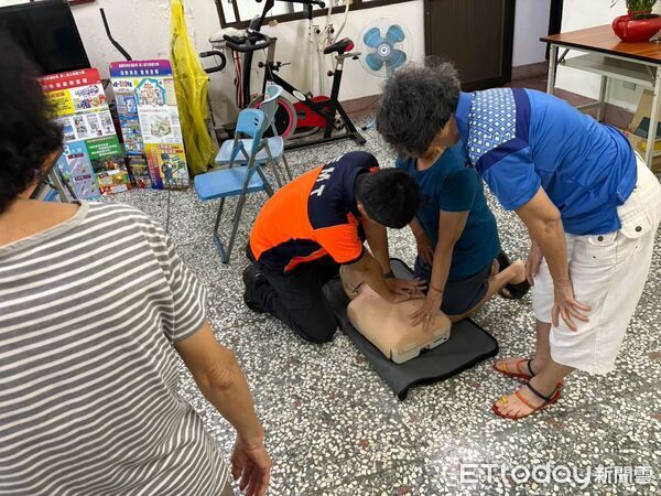 ▲台南市官田區隆本里日前發生炊事不慎事件，住警器偵測煙霧後及時示警，所幸未造成人員傷亡。（記者林東良翻攝，下同）