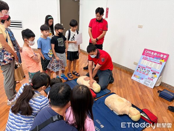 ▲▼   夏日炎炎防護不減 嘉義市「小小消防員體驗營」科技實境盛大啟航   。（圖／嘉義市消防局提供）