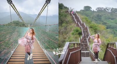 高雄木棧步道遠看像縮小版萬里長城！免門票沿路欣賞溪流峽谷