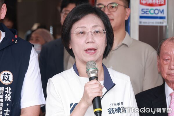 ▲國民黨立委翁曉玲。（資料照／記者周宸亘攝）