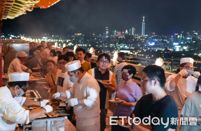 圓山中秋烤肉派對「12樓賞夜景」　台南晶英泳池畔海陸BBQ