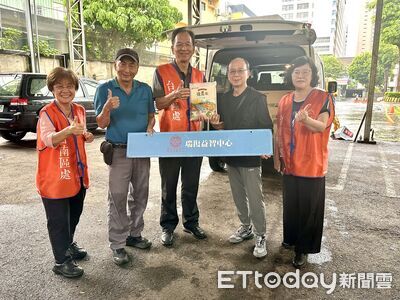 中元普渡愛心不落幕　台電台南區處捐1206公斤白米助弱勢