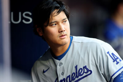 大谷翔平9局差點開轟！三壘安打終結低潮　道奇6連勝止步