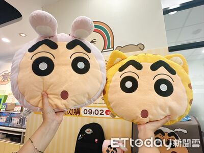 7-11推出「蠟筆小新」萌獸變身11款周邊　9/2快閃購