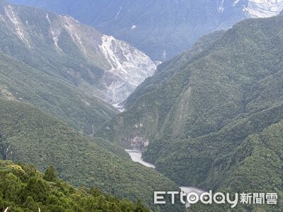 快訊／馬太鞍溪堰塞湖消失了！河道流路暢通...最新空拍畫面曝