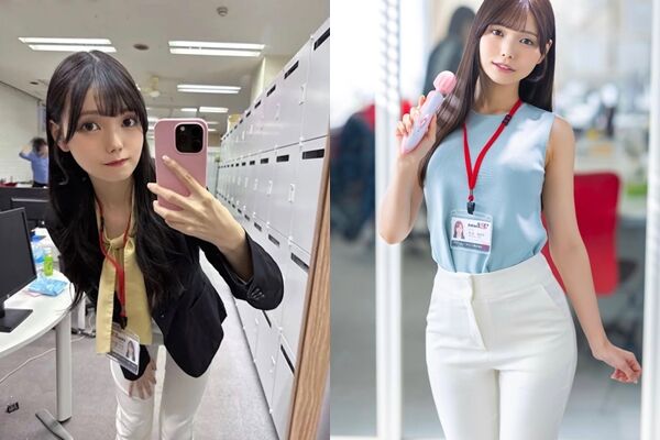 ▲SOD宣傳部正妹員工轉戰AV女優。（圖／翻攝自SOD）