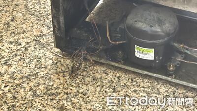 住警器救了一家人! 台南新化冰箱電線起火屋主及時撲滅